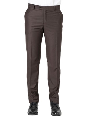 White Stone Boryslav Regular Fit Pantolon Kahve