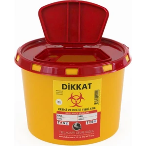 1,2 Lt Tıbbi Atık Kovası