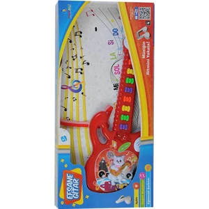 Çebi Toys Türkçe Şarklı Eğlenceli Efsane Gitar Kırmızı