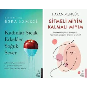 Gitmeli Miyim Kalmalı Mıyım - Kadınlar Sıcak Erkekler Soğuk Sever - 2 Kitap