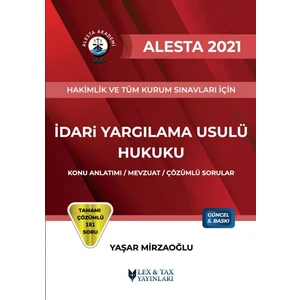 Alesta Idari Yargılama Usulü Hukuku - Yaşar Mirzaoğlu