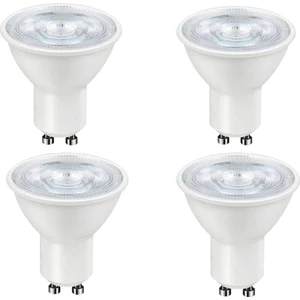 5-50W Sarı Işık 3000K GU10  LED Spot Ampul 4 Adet