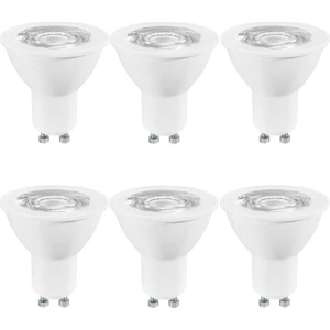 5-50W Sarı Işık 3000K GU10   LED Spot Ampul 6 Adet