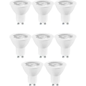 5-50W Sarı Işık 3000K GU10   LED Spot Ampul 8 Adet