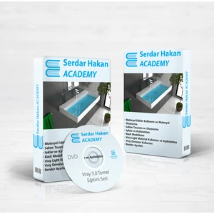 Serdar Hakan Academy 3ds Max 2021 ve Vray Render 5.0 Temel Eğitim Seti + Texture Arşivi