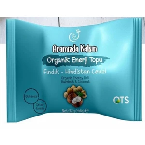 Ots Organik Aramızda Kalsın Enerji Topu Fındık&hindistancevizli 32 gr x 16'lı
