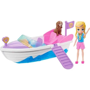 Polly Pocket ve Araçları Oyun Seti GDM08 - Sürat Teknesi