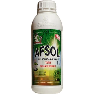 Solucan Gübresi Sıvı Afsol 1 Lt