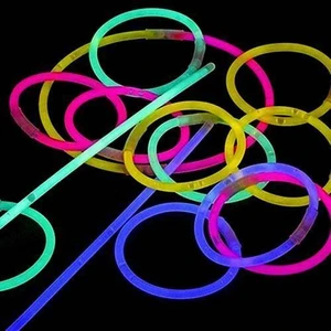 Glow Stick Fosforlu Kırılan 20 cm Eğlence Çubuk 100 Adet