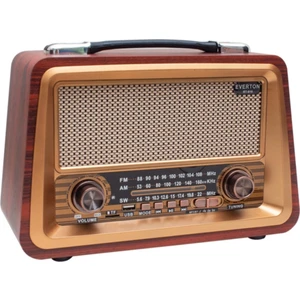 RT-810 Nostaljik Alarm Saatli Bluetooth Radyo