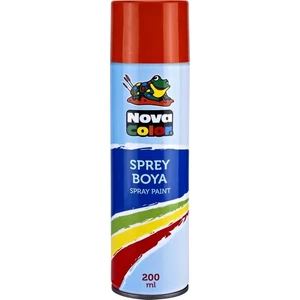 Nova Color Sprey Boya 200 ml Turuncu NC-807
