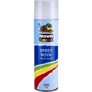 Nova Color Sprey Boya 200 ml Beyaz NC-804
