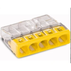 5'li Tırnaksız Wago 5 x 0,5-2,5 mm2 Cu