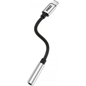 Basic CA111 Metal Başlıklı Örgü Type-C To 3.5mm Jack Çevirici