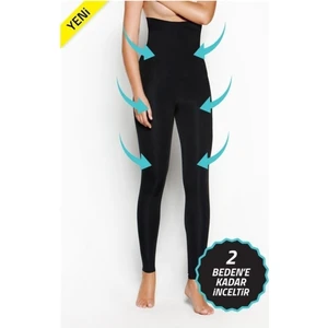 Sweet Sweat Termal Sauna Yüksek Bel Iki Beden Inceltici Sıkılaştırıcı Korse Tayt Termal Sauna Tayt