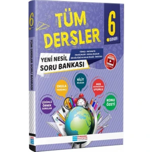 Evrensel İletişim Yayınları  6.Sınıf  Tüm Dersler Soru Bankası Yeni