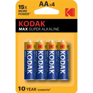 Max Alkalin Kalem Pil-Aa 4'lü