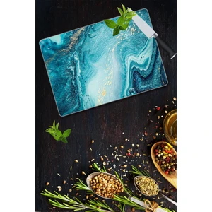 Cam Kesim Tablası (20 cm. x 30 cm.) Okyanus
