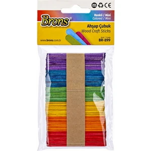 BR-899 Renkli Mini Ahşap Çubuk