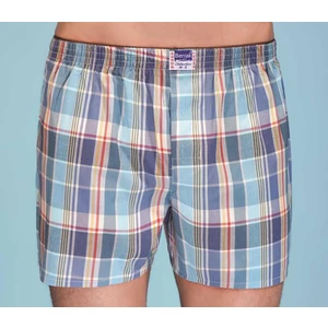 1070 Erkek Havlu Bel Desenli Poplin Boxer Short