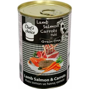 Chefs Choice Somonlu Kuzulu Ezme Köpek Konseve Maması 400 gr 10'lu Set Idili