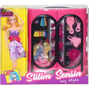 Parstek 02430 Elbise Dolabım Oyun Seti-Stilim Sensin