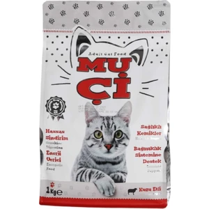 MUÇİ Kuzu Etli Kuru Kedi Maması 1 kg