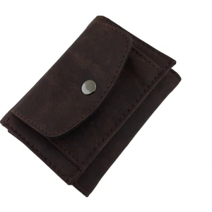 Erkek Kartlık Cüzdan Bozuk Para Gözlü 9 Bölmeli