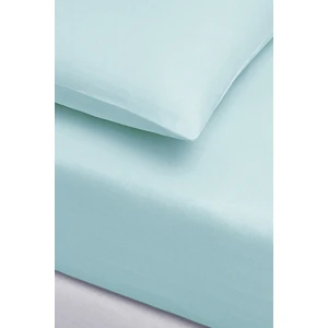 İyi Geceler İstanbul Igi Ranforce Çift Kişilik Fitted Çarşaf Set - 160X200 -Mint