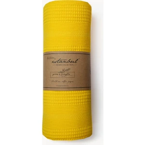 İyi Geceler İstanbul Pure Simple Tek Kişilik Pike 160X230 Cm-Sarı
