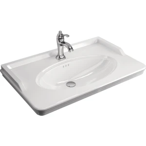 Artdeco 80CM Etajerlı Lavabo 