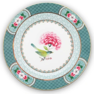 Pip Studio Blushing Birds Mavi Tabak 17 cm.