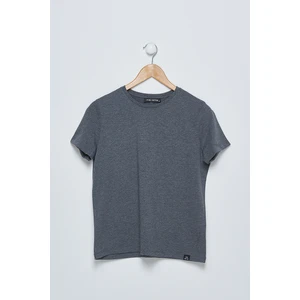 D'or Chiton Kadın Gri Basic T-Shirt