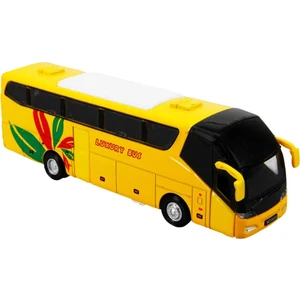Maxx Wheels Sesli ve Işıklı Otobüs 19 cm - Sarı