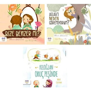 Merve Gülcemal 3 Kitap Set - Bize Benzer Mi? - Allah'ı Neden Göremiyorum? - Keloğlan Oruç Peşinde