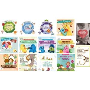 Merve Gülcemal Tüm Kitapları 14 Kitap Set - Rabbimi Tanıyorum - Canavar Kardeşler - Çocuk Kalbinde Kuran - Kalbimin Süsü Oruç - Keloğlan Oruç Peşinde - Allah'ı Neden Göremiyorum? - Bize Benzer Mi?