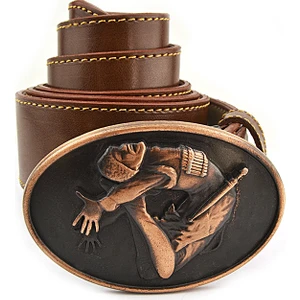 Anahtarlık Sepeti Uçan Kafkas Kemer Antik Sarı ve Siyah