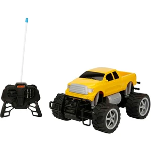1:18 Uzaktan Kumandalı Jumbo Wheels USB Şarjlı Araba 26 Cm. - Sarı Pickup