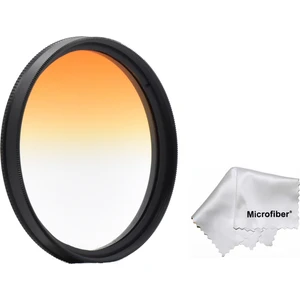 72MM Gradual Degrade Kademeli Orange Turuncu Efekt Filtre