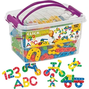 Click Clack 192 Parça Eğitici Parçalı Setler