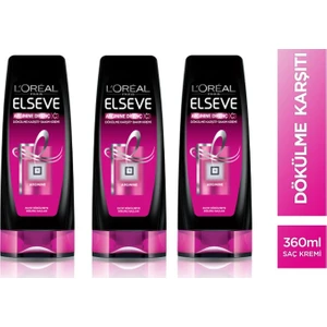 Saç Kremi 360 ml Argınıne Direç 3 Lü