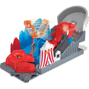 Hot Wheels Şehirde Yaratık Macerası Oyun Seti Serisi FNB05 - Dino Coaster Attack