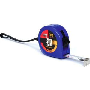 Ugr Şerit Metre 16 mm 3 Metre Mavi