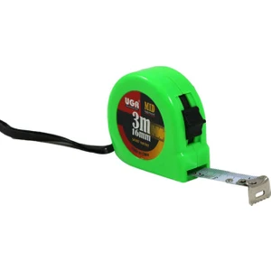 Ugr Şerit Metre 16 mm 3 Metre Yeşil