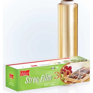 Atılım Elitt Elitt Gıda Streç Film 30 cm x 300 mt Kutulu Özel Kesme Bıçak Aparatı ile