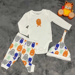 Pieros Baby 0034 Erkek Bebek 3'lü Takım