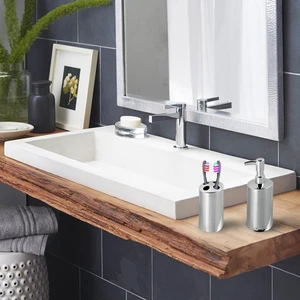 Sabunluk + Diş Fırçalık Set Üstü Banyo Seti