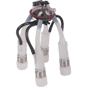 Süt Sağım Makinesi 240CC Silikon Memelik Şeffaf Kılıf Sağım Demeti