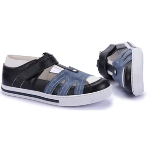 Kiko Şb 26382805-06 Orto Pedik Erkek Çocuk Sandalet Ayakkabı Lacivert Kot