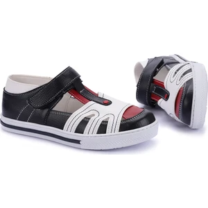 Kiko Şb 26382805-06 Orto Pedik Erkek Çocuk Sandalet Ayakkabı Lacivert Kırmız